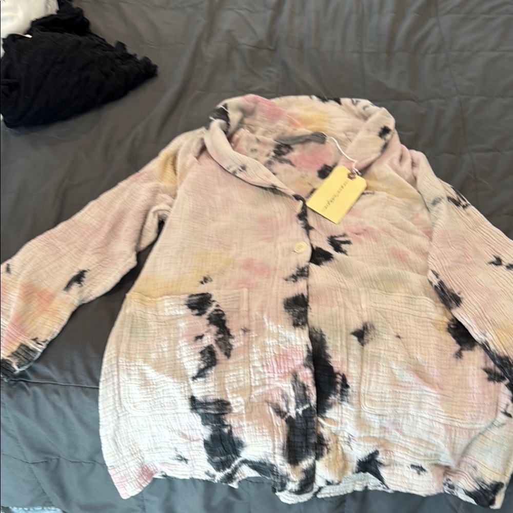 Gorgeous Raquel Allegra cotton/gauze jacket Never worn tags attached